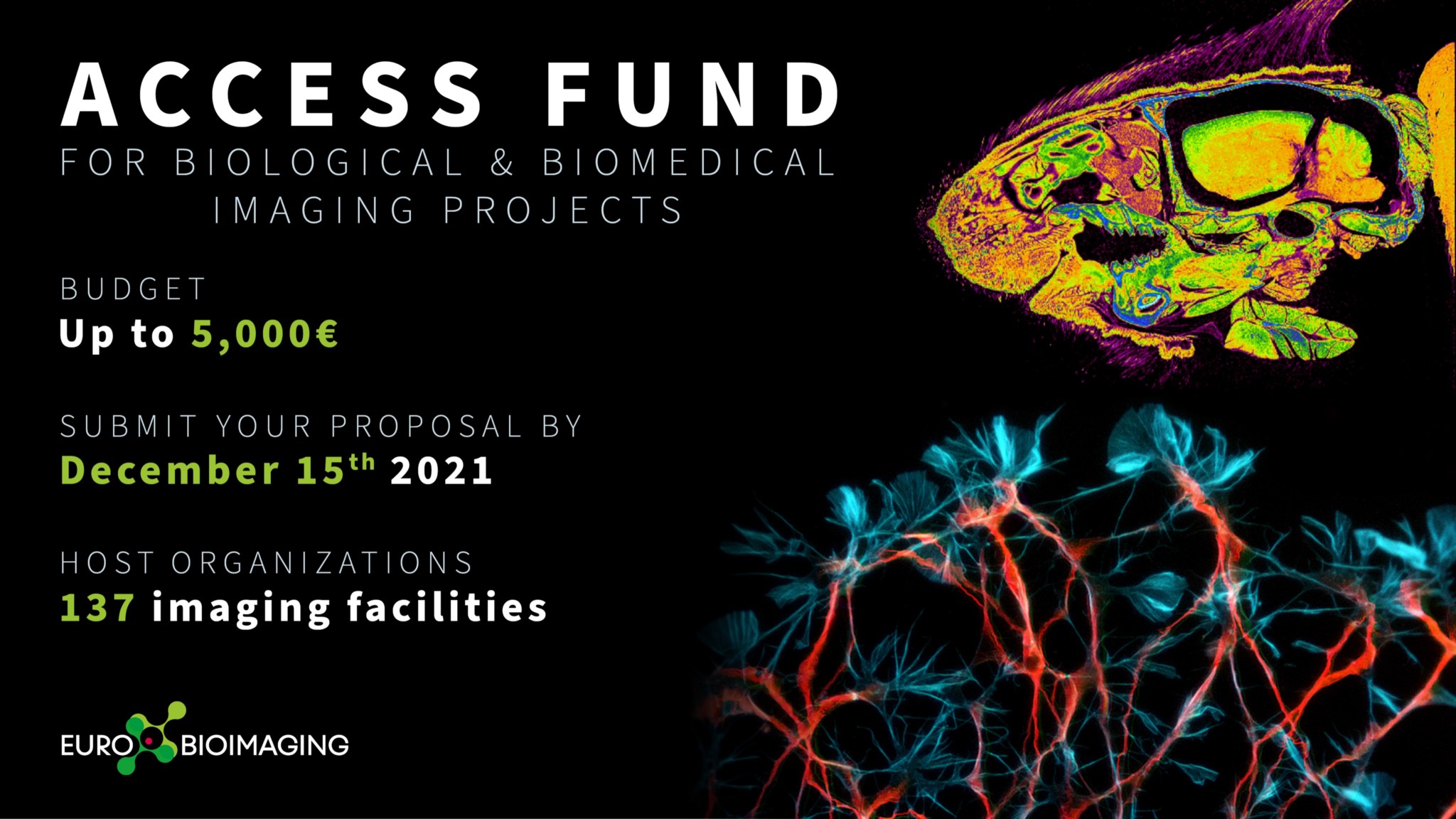 Apply for EuBI User Access Fund DL 15/12 FranceBioImaging